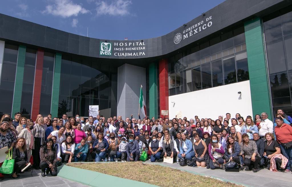 Inauguración de Nuevo Hospital de Cuajimalpa IMSS Bienestar