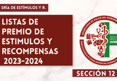 LISTA DE PREMIO DE ESTÍMULOS Y RECOMPENSAS 2023-2024